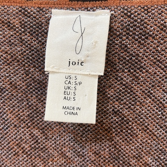 JOIE Houndstooth Cardigan Blazer Size Small - Picture 6 of 13